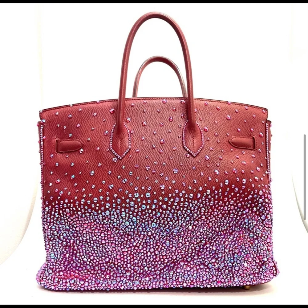 Hermes strassed Birkin 35 Paris Hilton - Picture 11 of 17